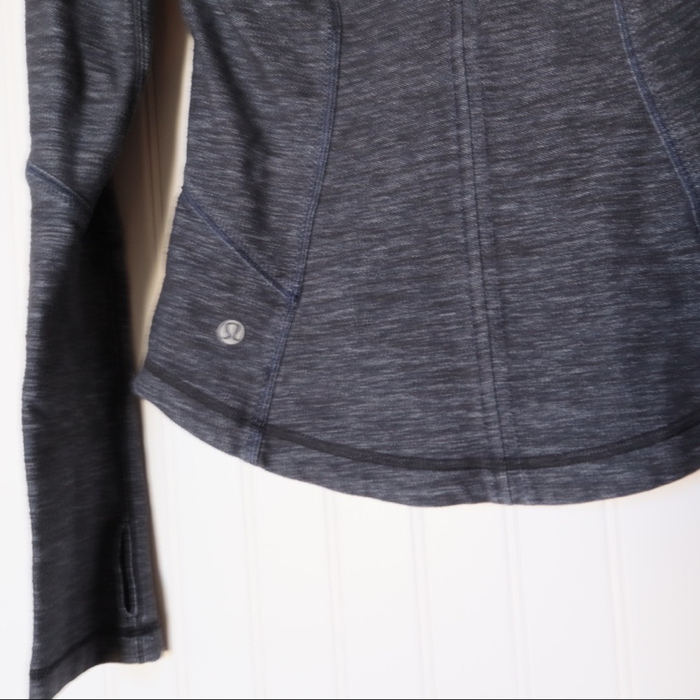 LULULEMON FORME DEFINE SLUB DENIM INKWELL JACKET - Picture 9 of 11